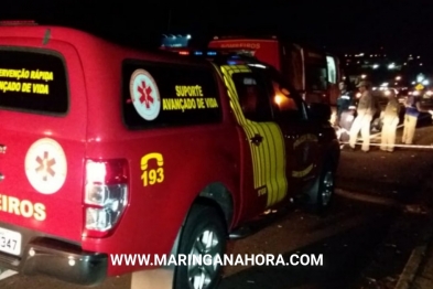 foto de Jovem morre depois de carro capotar no Parque Industrial em Maringá