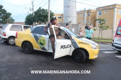 foto de Colisão entre motocicletas deixa três feridos em Maringá