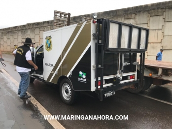 foto de Motociclista morre após cair embaixo de carreta na divisa de Sarandi e Maringá