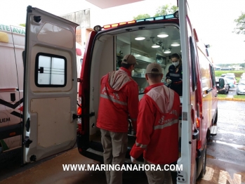 foto de Idoso atropelado por moto na Avenida Colombo em Maringá morre no hospital