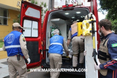 foto de Rapaz atira em amigo durante brincadeira, com arma de fogo em Maringá