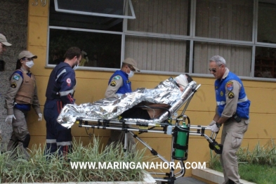 foto de Rapaz atira em amigo durante brincadeira, com arma de fogo em Maringá