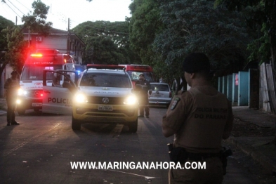 foto de Após matar namorado da mãe, homem é morto pela Polícia Militar em Maringá