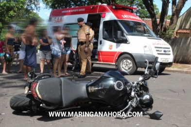 foto de Motorista foge sem prestar socorro após grave acidente em Maringá