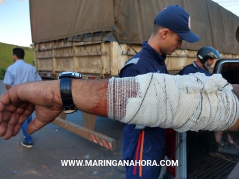 foto de Acidente de grandes proporções entre Paiçandu e Maringá deixa uma pessoa ferida