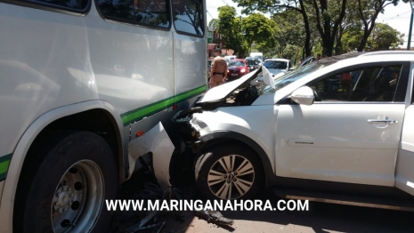 foto de Jovem com carro roubado é baleado durante perseguição e troca de tiros com a Polícia Militar em Maringá