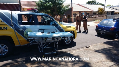 foto de Jovem com carro roubado é baleado durante perseguição e troca de tiros com a Polícia Militar em Maringá