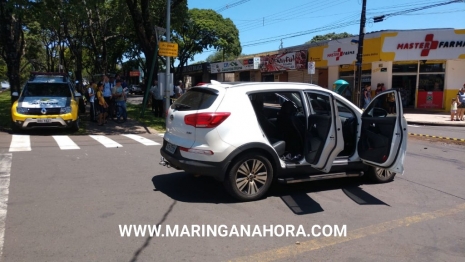 foto de Jovem com carro roubado é baleado durante perseguição e troca de tiros com a Polícia Militar em Maringá