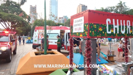 foto de Vendedor de churros sofre queimadura no rosto em incidente com botijão de gás em Maringá