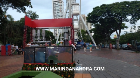 foto de Vendedor de churros sofre queimadura no rosto em incidente com botijão de gás em Maringá