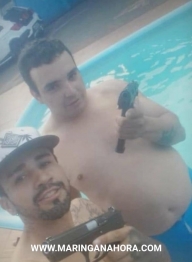 foto de Quadrilha é presa após ostentar armas e comemorar roubo em chácara com piscina em Sarandi