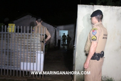 foto de Homem é executado com tiros na nuca dentro de casa em Maringá