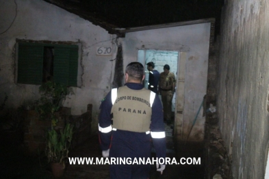 foto de Homem é executado com tiros na nuca dentro de casa em Maringá