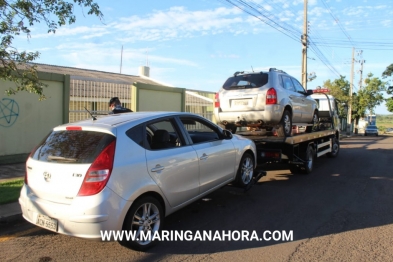 foto de Polícia Militar prende suspeitos de integrar quadrilha especializada em roubar carros da marca Hyundai em Maringá, quatro veículos foram recuperados