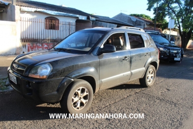 foto de Polícia Militar prende suspeitos de integrar quadrilha especializada em roubar carros da marca Hyundai em Maringá, quatro veículos foram recuperados