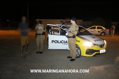 foto de Assaltantes armados roubam carro em estacionamento de supermercado e fazem proprietário do veículo refém em Maringá