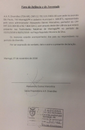 foto de Prefeitura de Maringá emite nota de esclarecimento sobre o acidente com mini roda gigante; o brinquedo tinha laudos de aprovação do Corpo de Bombeiros e do CREA