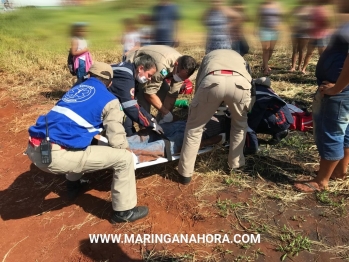 foto de Motorista é ejetado do carro após capotar várias vezes em Maringá