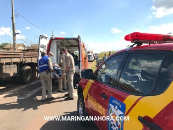 foto de Motorista é ejetado do carro após capotar várias vezes em Maringá