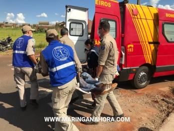 foto de Motorista é ejetado do carro após capotar várias vezes em Maringá