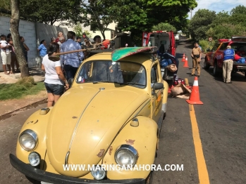 foto de Empresário morre em grave acidente de moto em Maringá