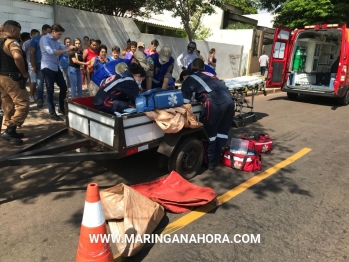 foto de Empresário morre em grave acidente de moto em Maringá