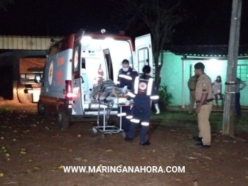 foto de Idoso de 74 anos, é brutalmente espancado por bandidos, durante tentativa de assalto na área rural de Paiçandu