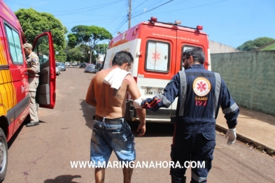 foto de Discussão por ciúme termina com cinco pessoas feridas a golpes de facão em Sarandi