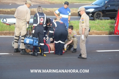 foto de Motociclista é hospitalizado em Sarandi após sofrer ferimentos graves em acidente