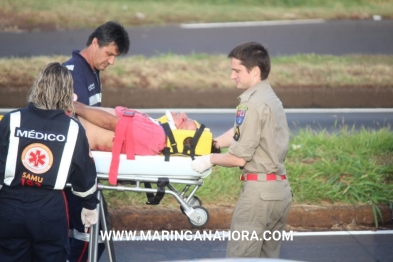 foto de Motociclista é hospitalizado em Sarandi após sofrer ferimentos graves em acidente