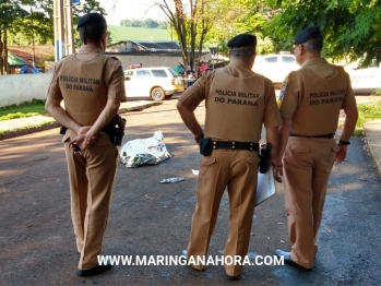 foto de Jovem é executado a tiros enquanto entregava panfletos em Paiçandu