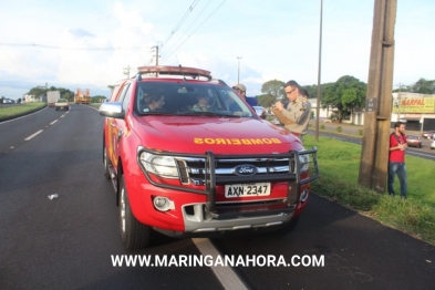 foto de Homem morre após ser atropelado por carreta na PR-317 em Maringá