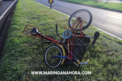 foto de Homem morre após ser atropelado por carreta na PR-317 em Maringá