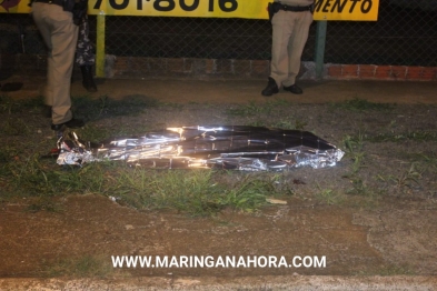 foto de Homem é morto a tiros após discussão em bar em Maringá