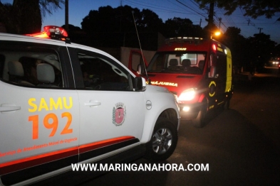 foto de Marido esfaqueia esposa após discussão no Jardim Alvorada em Maringá; segundo ele estaria brincando com a esposa