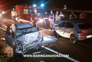 foto de Após sair do velório em Maringá, casal morrem em acidente entre Mandaguari e Jandaia do Sul; o motorista do outro carro também morreu