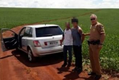 foto de PM encontra carro de rapaz desaparecido de Maringá em Araruna e prende jovem