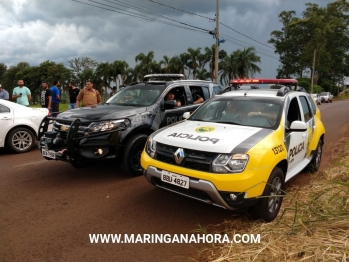 foto de Após perseguição, veículo roubado em Cianorte é recuperado pela PM em Paiçandu