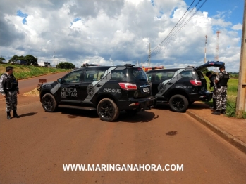 foto de Após perseguição, veículo roubado em Cianorte é recuperado pela PM em Paiçandu