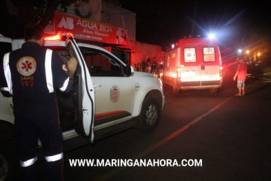 foto de Em Sarandi motociclista fica ferido após bater em árvore que caiu com vendaval