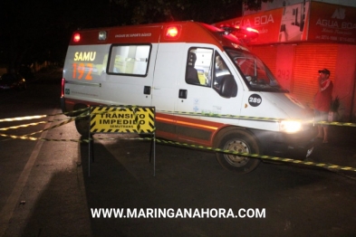 foto de Em Sarandi motociclista fica ferido após bater em árvore que caiu com vendaval