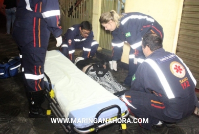 foto de Mulher é socorrida em estado grave após briga de família em Maringá