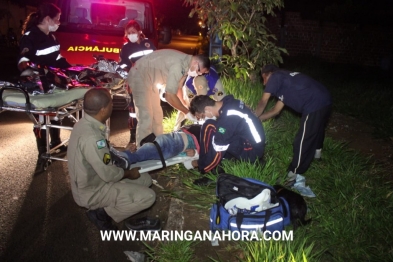 foto de Motorista atropela pedestre e foge sem prestar socorro em Maringá