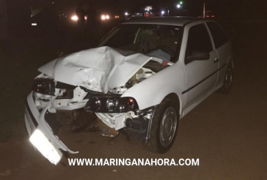 foto de Carro atropela, mata motociclista, e motorista foge sem prestar socorro em Maringá