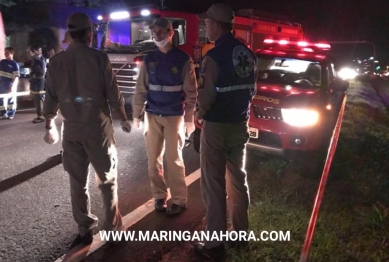 foto de Carro atropela, mata motociclista, e motorista foge sem prestar socorro em Maringá