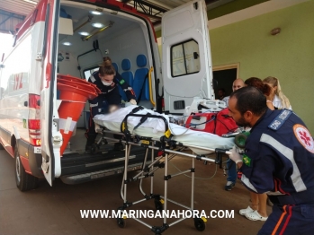 foto de Criança de 2 anos sofre descarga elétrica em Paiçandu, a mãe levou o filho inconsciente ao hospital