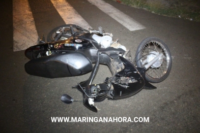 foto de Motociclista morre ao bater na traseira de caminhão parado em semáforo em Maringá