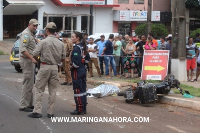 foto de Empresário é morto a tiros enquanto andava de motocicleta em Maringá