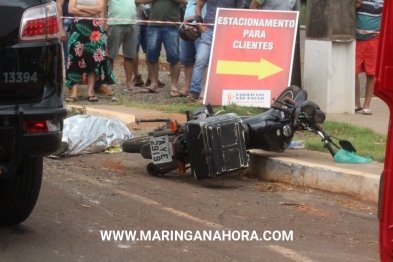 foto de Empresário é morto a tiros enquanto andava de motocicleta em Maringá