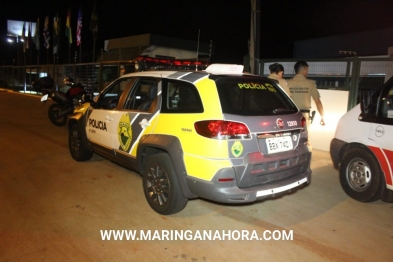 foto de Homem leva coronhada na cabeça e é abandonado amarrado durante roubo a camioneta em Maringá